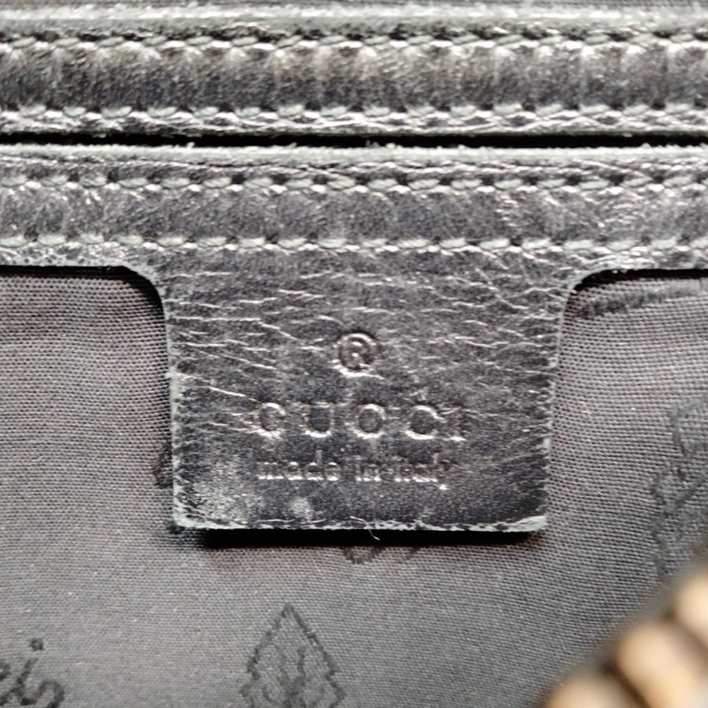 Gucci Black Monogram Belt Bag - Picture 11 of 13